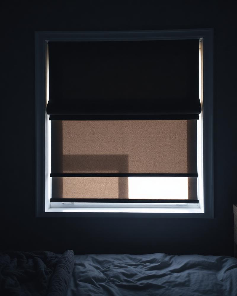 Designer Roller & Screen Shades installed on a home window