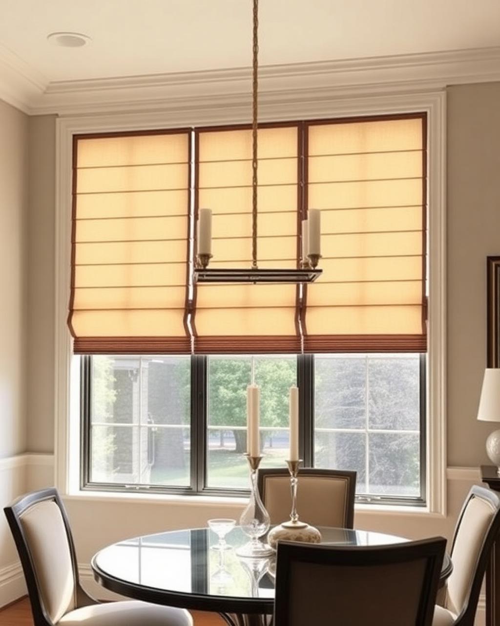 Pirouette® Window Shadings installed on a home window